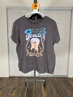 Fender Graphic T-Shirt in Charcoal